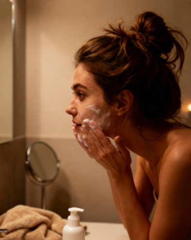 Simple Skincare Routine for Busy Women 3 Daily moisturizer step in a simple skincare routine for busy women